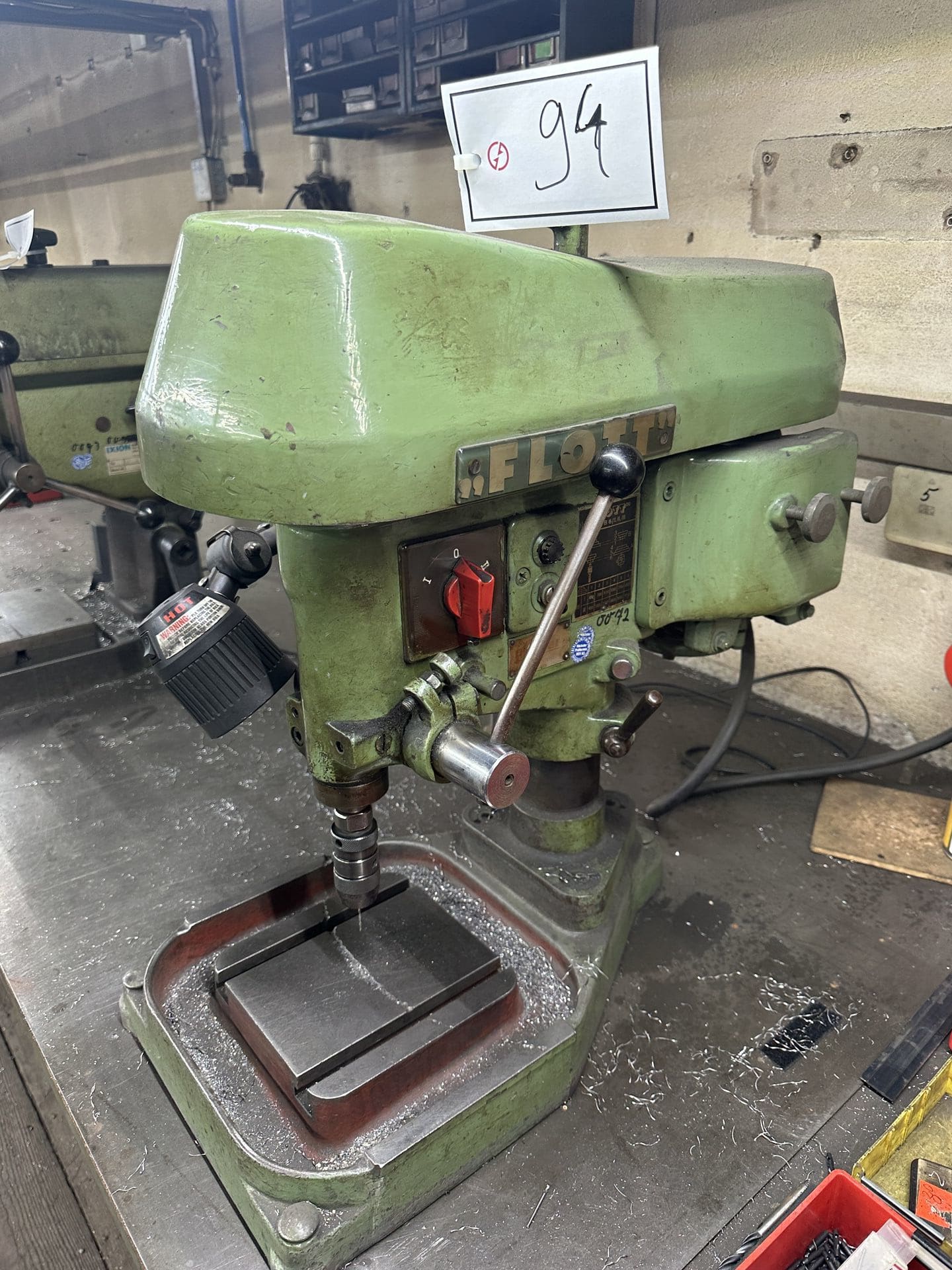 FLOTT TB 6 Tischbohrmaschine: gebruikt