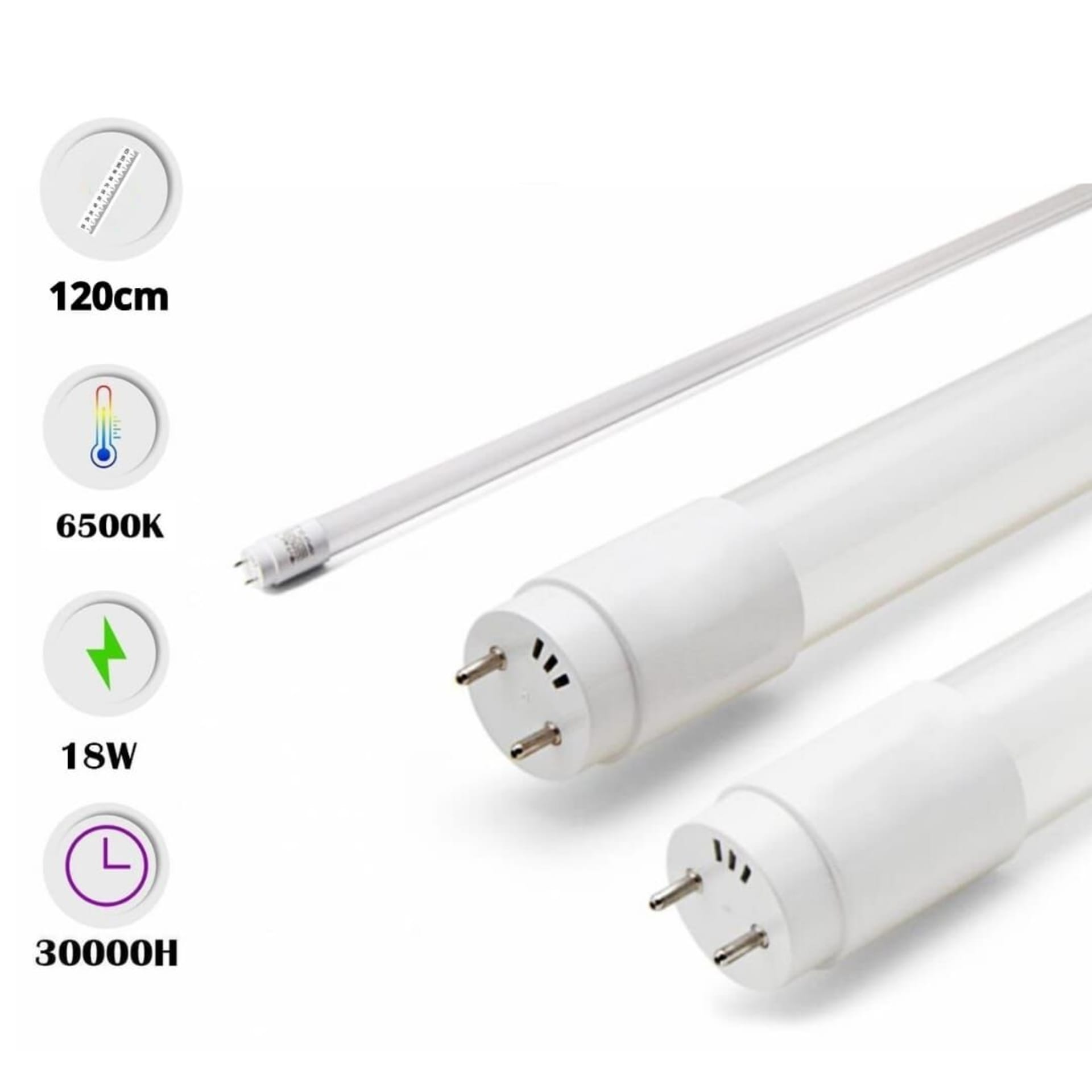 ▷ VENUS 150x LED tube T8 - 18w , 120cm 6400K cold white: buy used