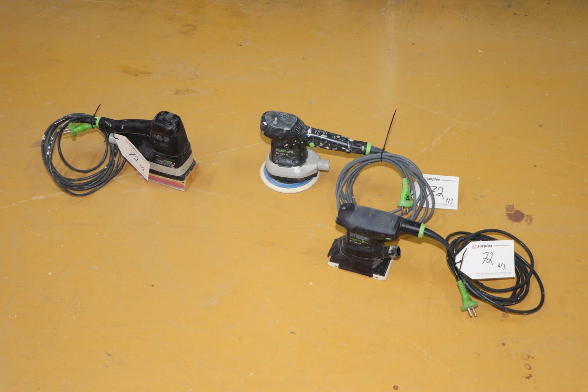 FESTOOL RTS LS ETS Random orbital sander 3 pieces buy used