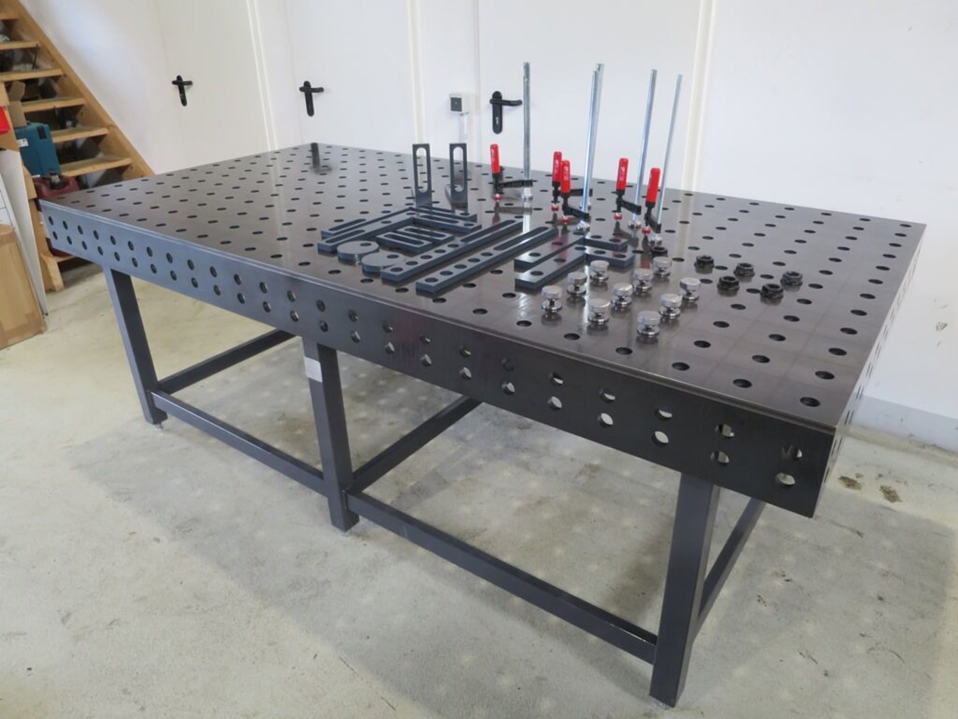 WMT P 2400 x 1200 Welding table hole table buy used