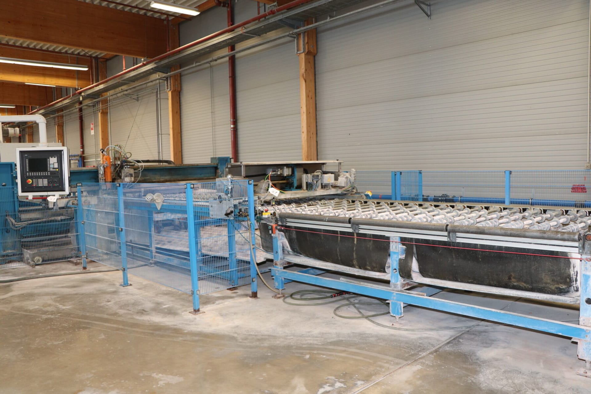 BENTELER PORTALBOHRMASCHINE Portal drilling machine for flat glass