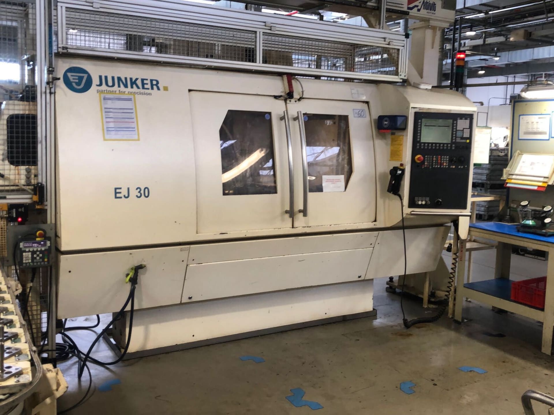 JUNKER EJ 30 Cylindrical Grinder buy used