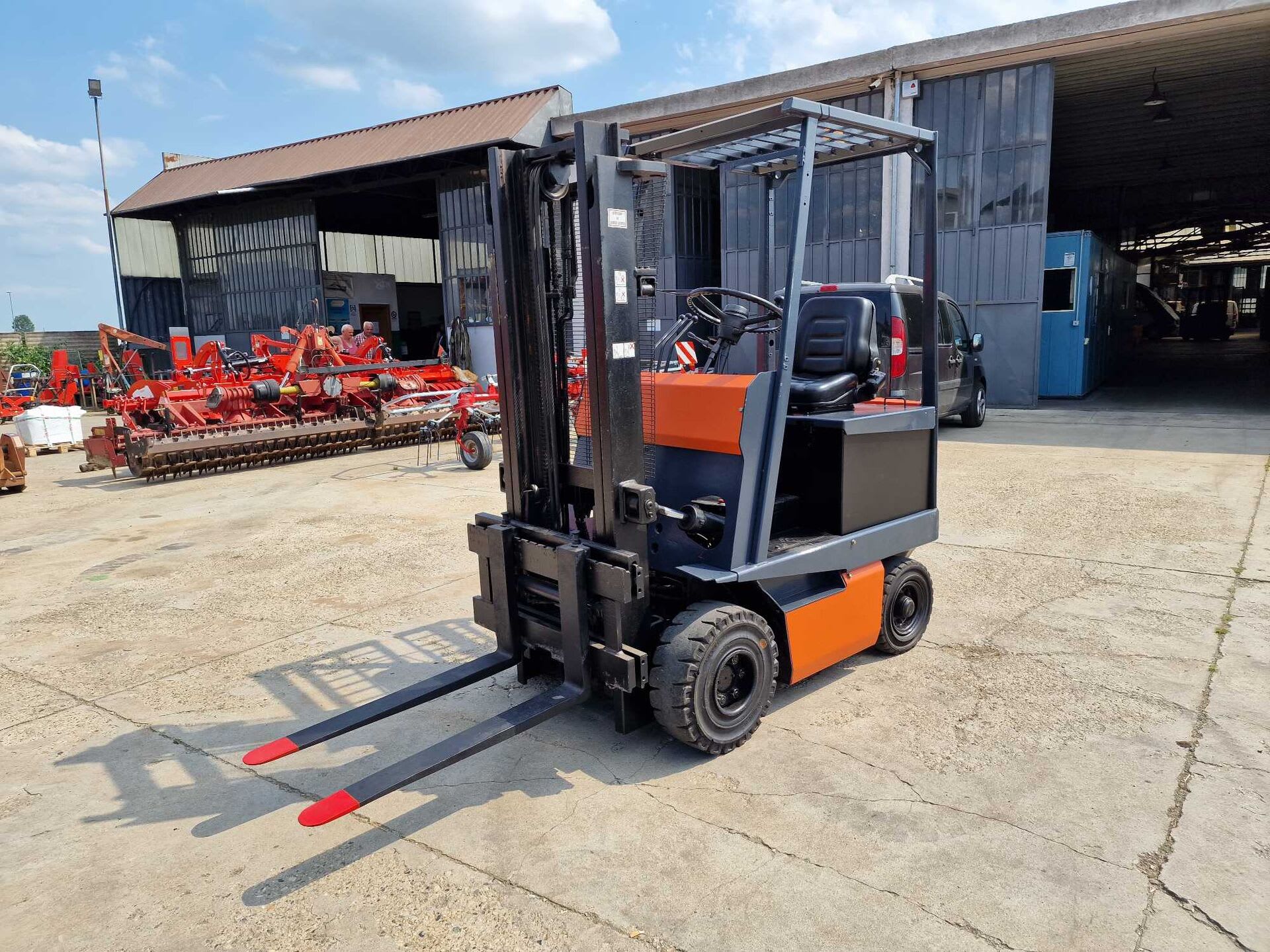 TOYOTA FBA 15 Electric Forklift buy used
