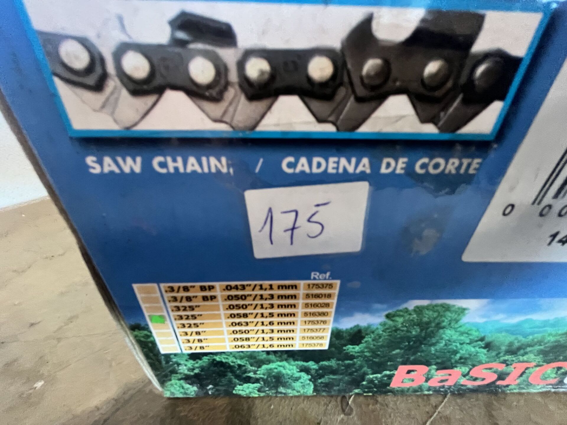 BASIC 460E 325058 TRILINK ChainSaw Chain 25 feet roll