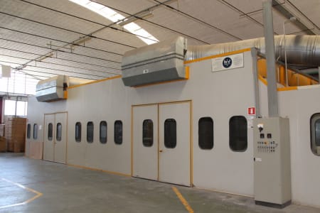 BIV TECHNOLOGY Unter Druck gesetze Lackierkabine i_03216775