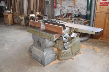 GIBEN C 400 Moulder, Surfce Planer, Thickness Planer, Drilling Machine and Sliding Table Saw Combined Machine i_03217129