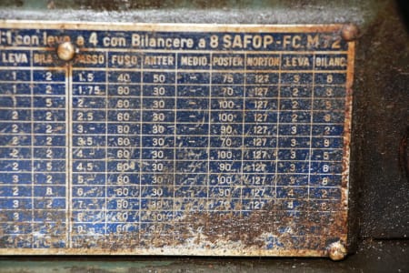 SAFOP FC 72 M Lathe for metal i_03411156