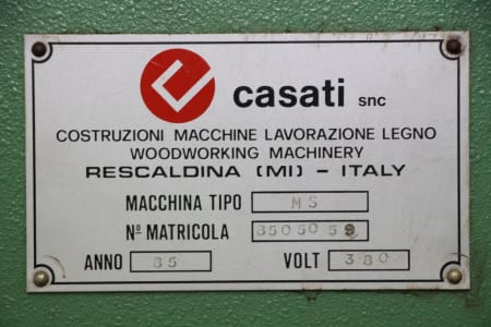 CASATI MS Dovetail joints machine i_03411207